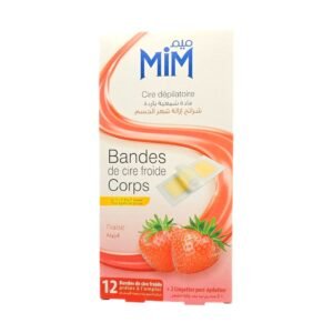 MIM CIRE CORPS FRAISES 12U