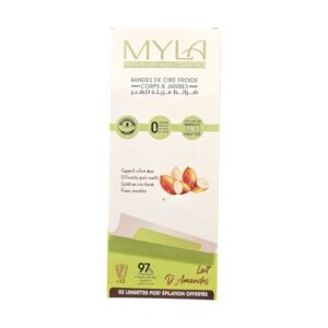 MYLA BANDE CIRE CORPS AMANDE 12PCS