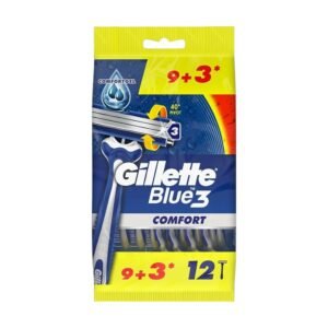 GILLETTE BLUE 3 12PCS