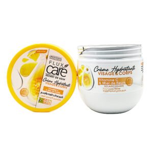 FLUX CARE CREME HYDRATANTE VIT-C & MIEL 370ML *POT*