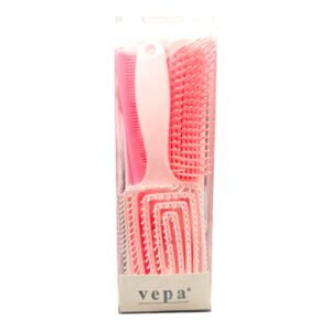VEPA KIT BROSSE SILICONNE ROSE