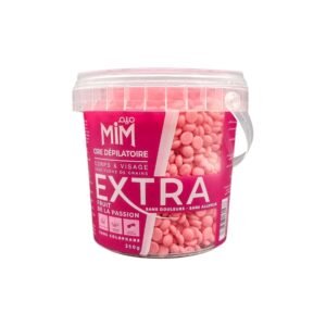 MIM EXTRA CIRE GRAINS FRUIT DE LA PASSION 350G *POT ROSE*