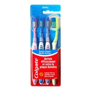 COLGATE BAD EXTRA CLEAN MULTI-ACTION SOFT 4PCS