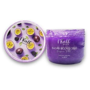NIALL SUGAR BODY SCRUB PASSION FRUIT *MAUVE* 300ML