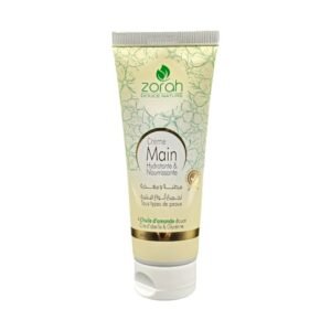 ZORAH CREME MAIN HUILE AMANDE 65ML