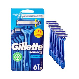 GILLETTE 3 LAMMES 6PCS