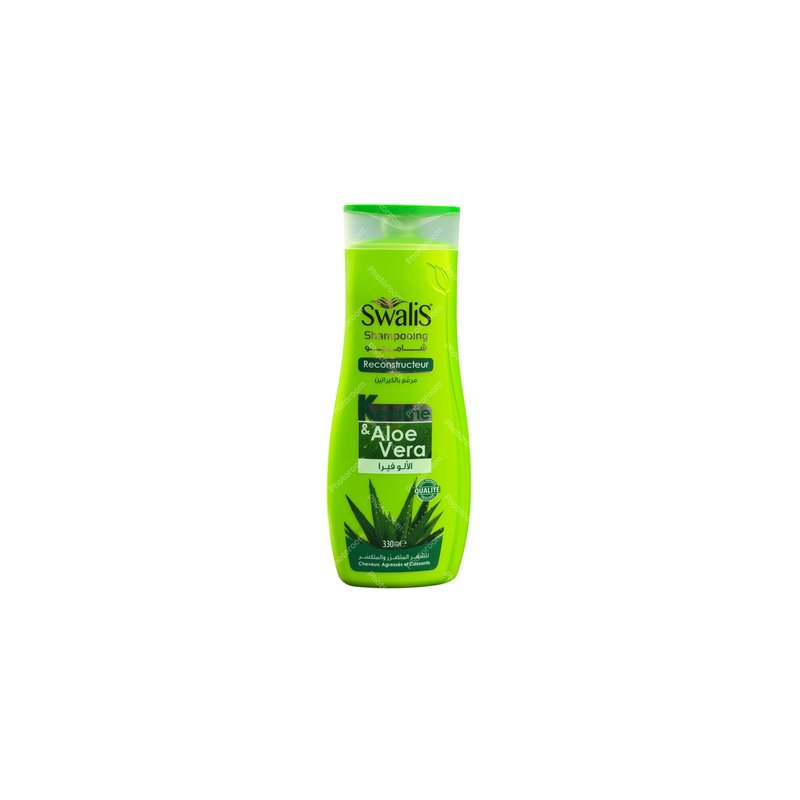 SWALIS SHP RECONSTRUCTEUR ALOE VERA 330ML *VERT*