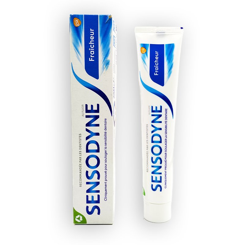 SENSODYNE DENTIFRICE FRAICHEUR 75ML *BLEU*