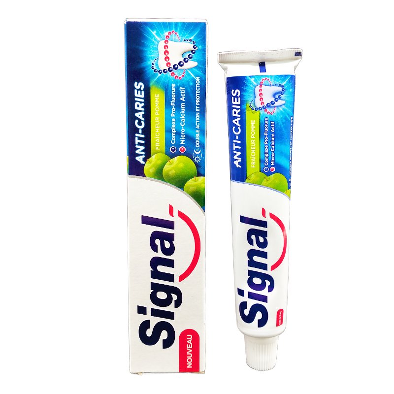 SIGNAL DENTIFRICE ANTI CARIES FRAICHEUR POMME 50ML