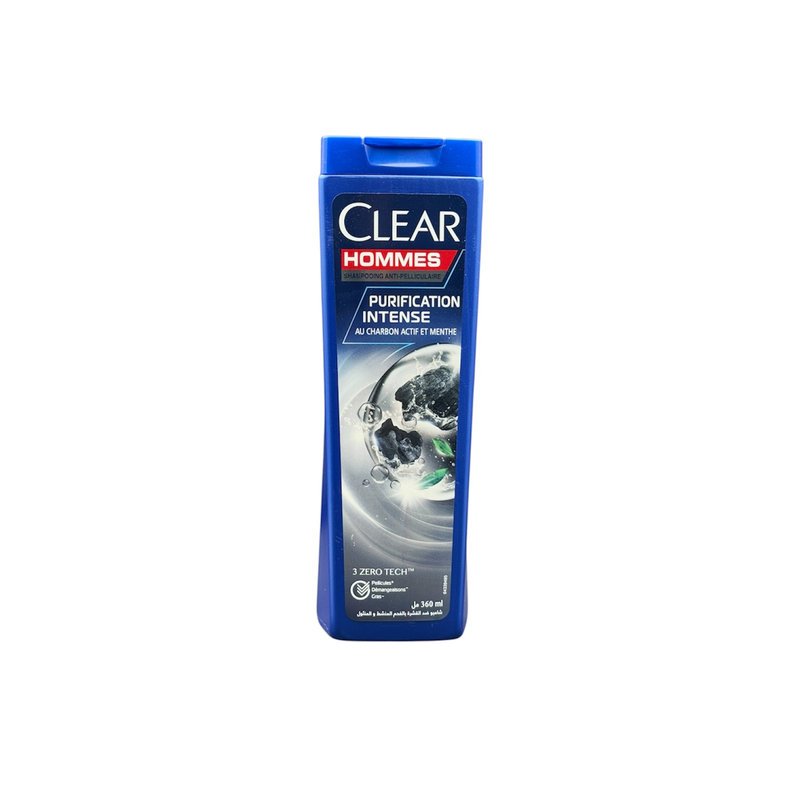 CLEAR SHP PURIFICATION INTENSE CHARBON 360ML