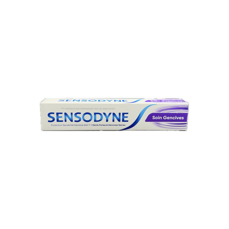 SENSODYNE DENTIFRICE SOIN GENCIVES 75ML *MAUVE*