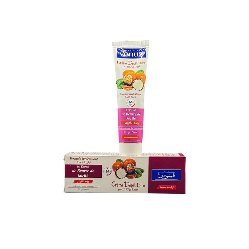 VENUS CREME DEPILATOIRE BEURRE DE KARITE 100ML *MAUVE*