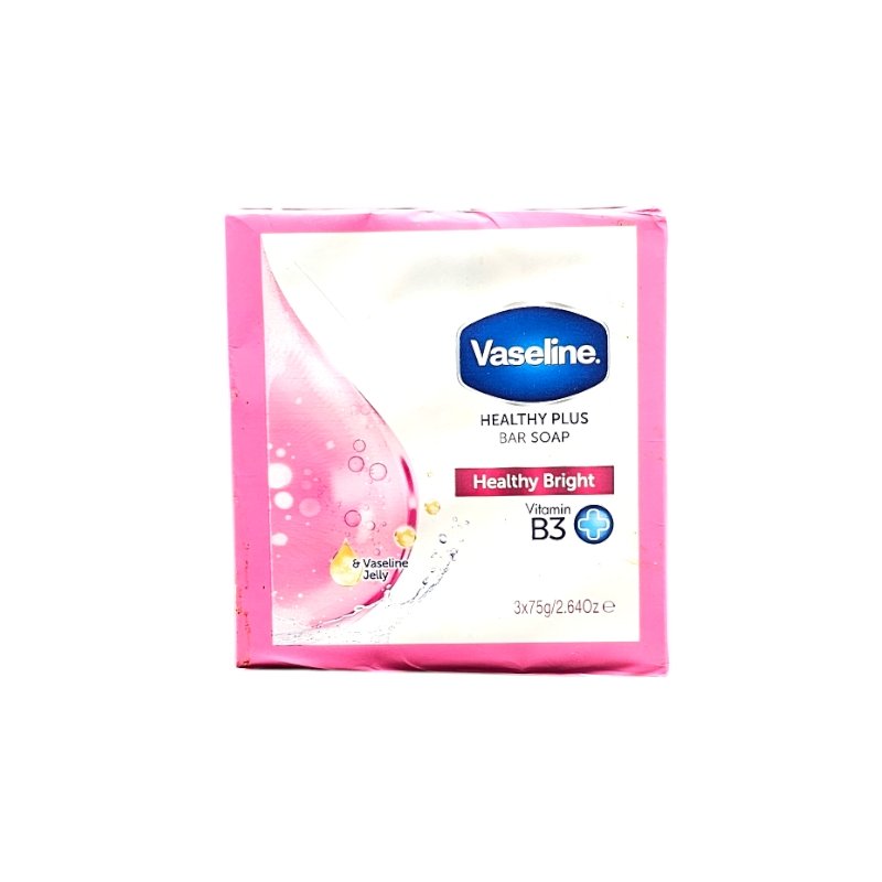 VASELINE SAVON HEALTHY BRIGHT *ROSE* 75G