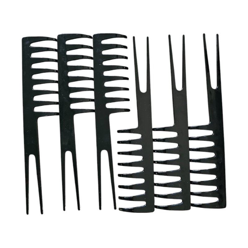 FRAMS PEIGNE NOIR 6PCS