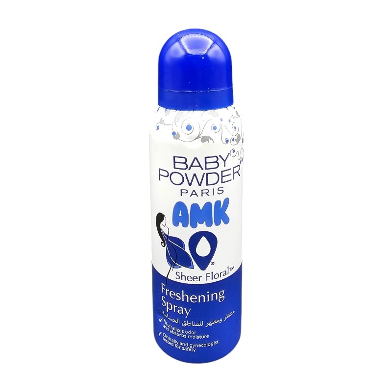 BABY POWDER DEO INTIME AMK *BLEU* 125ML