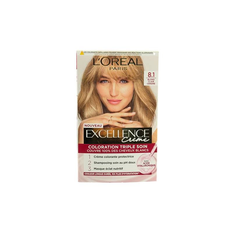 LOREAL EXCELLENCE TEINTURE AH N*8.1