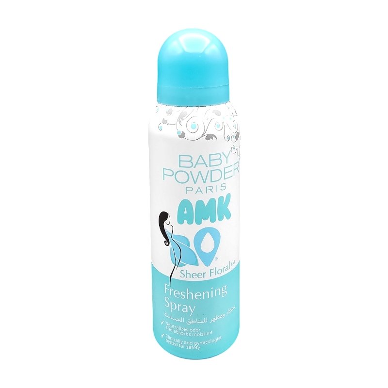 BABY POWDER PARIS AMK DEO INTIME *VERT* 125ML