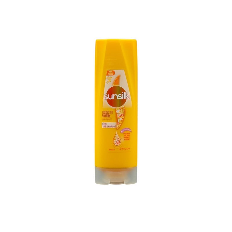 SUNSILK ASHP LISSE & SOYEUX 180ML *JAUNE*