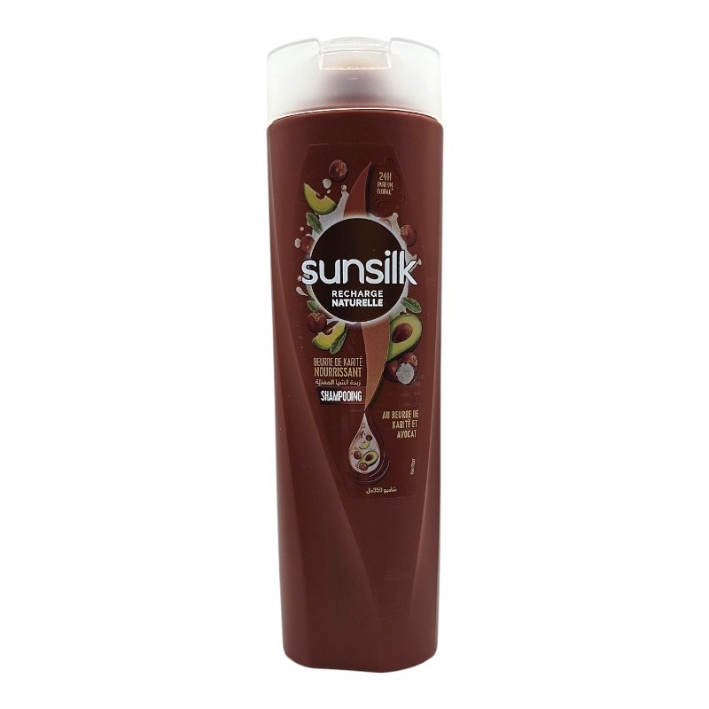 SUNSILK SHP BEURRE DE KARITE NOURRISANT 350ML *MARRON*