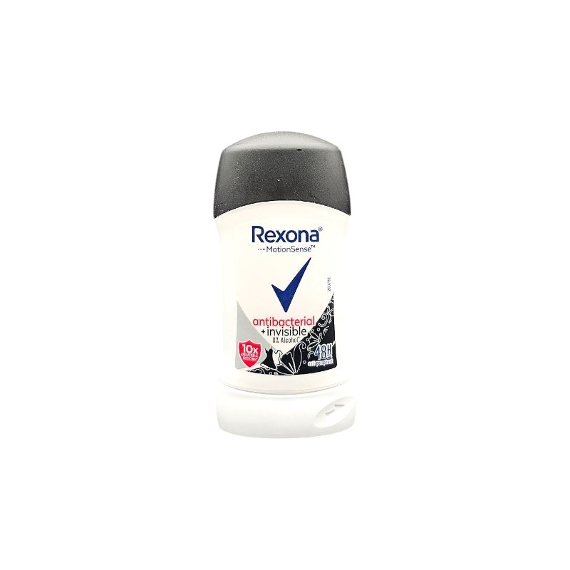 REXONA STICK SV ANTIBACTERIAL + INVISIBLE 40G