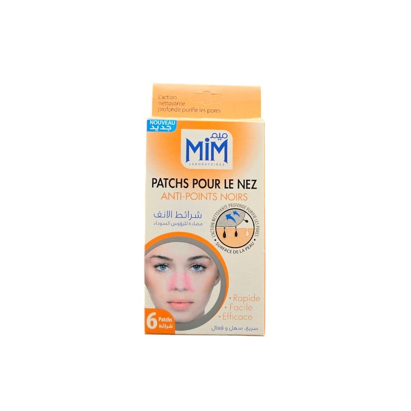 MIM PATCH NEZ ANTI POINTS NOIRS FEMME 6U