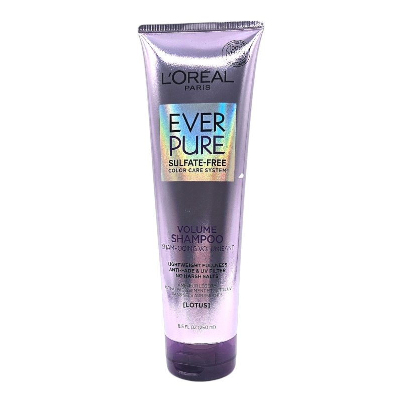 LOREAL EVER PURE VOLUME SHP SS TUBE 250ML