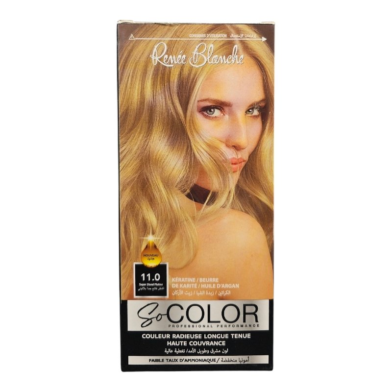 RENEE BLANCHE SO COLOR TEINTURE N*11.0