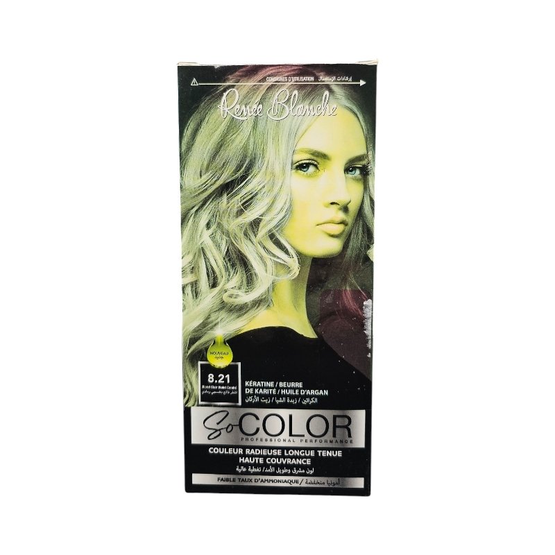 RENEE BLANCHE SO COLOR TEINTURE N*8.21