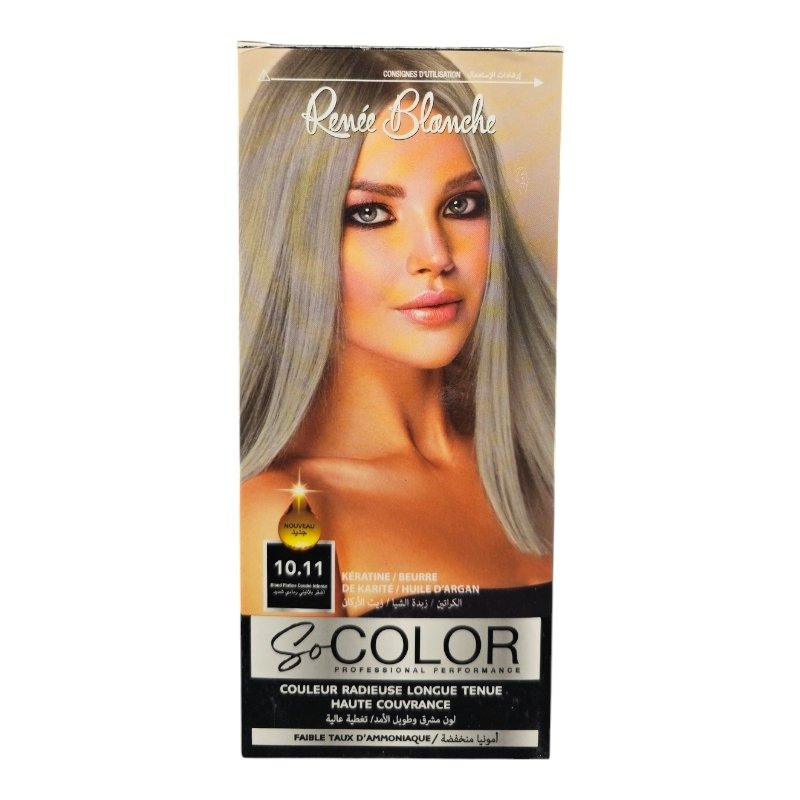 RENEE BLANCHE SO COLOR TEINTURE N*10.11