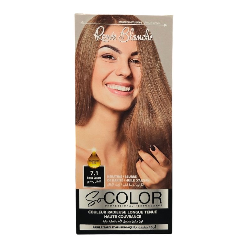 RENEE BLANCHE SO COLOR TEINTURE N*7.1