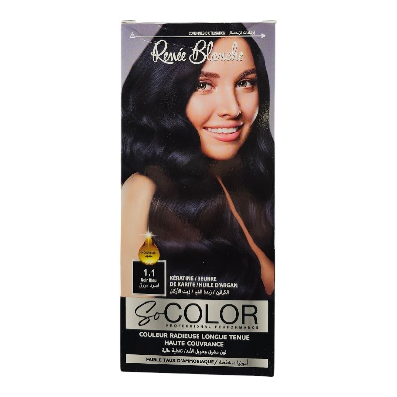 RENEE BLANCHE SO COLOR TEINTURE N*1.1
