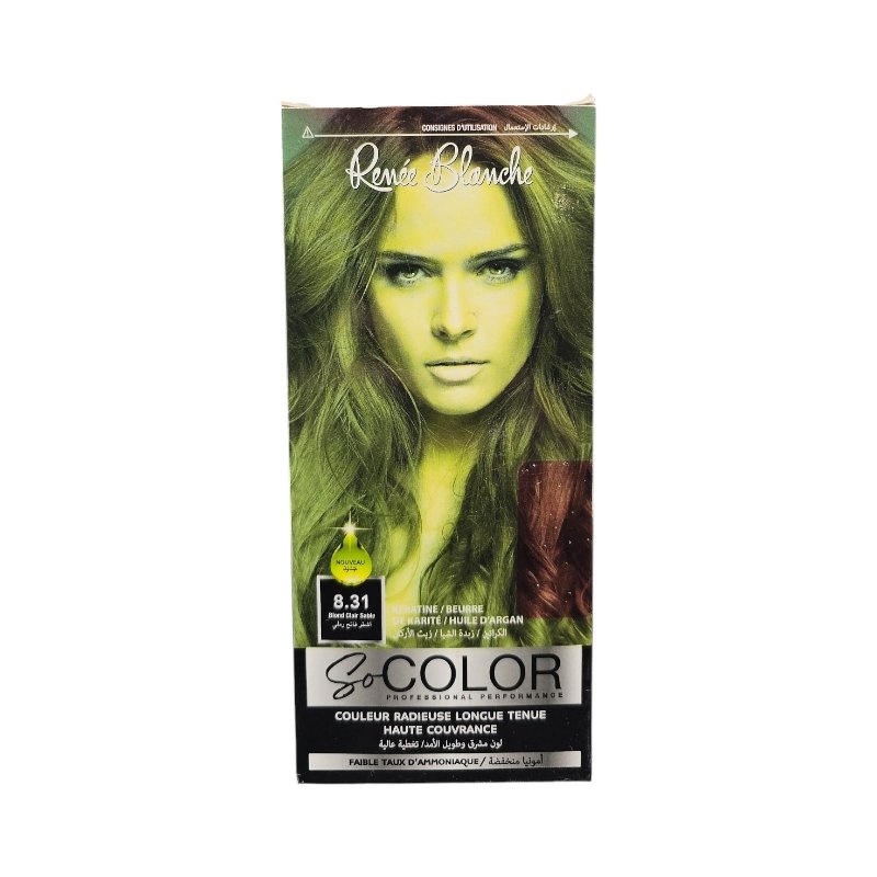 RENEE BLANCHE SO COLOR TEINTURE N*8.31