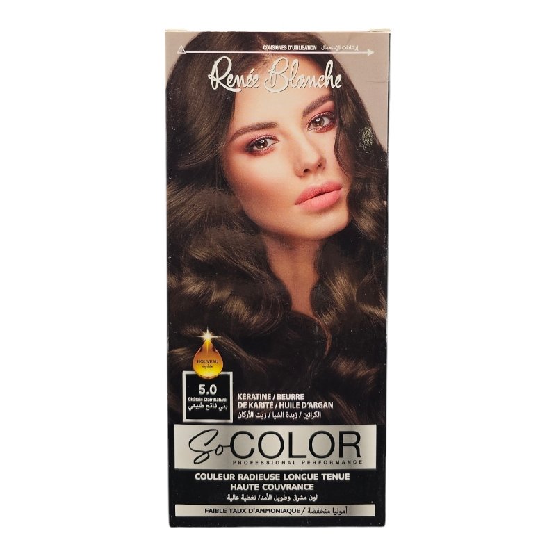 RENEE BLANCHE SO COLOR TEINTURE N*5.0
