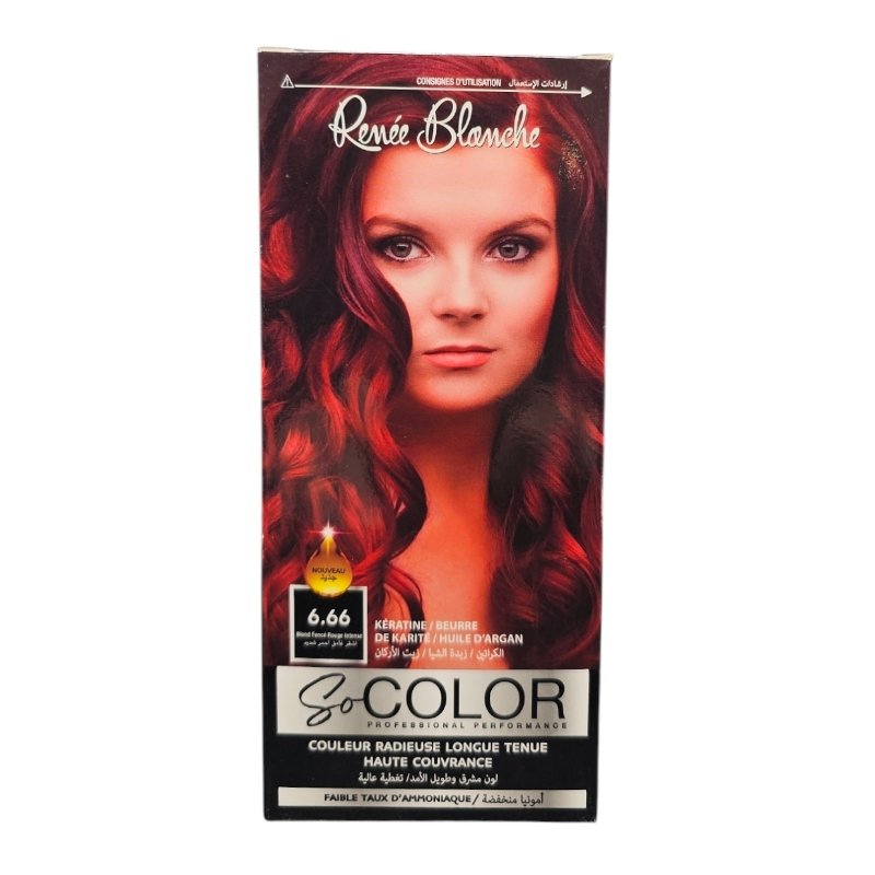 RENEE BLANCHE SO COLOR TEINTURE N*6.66