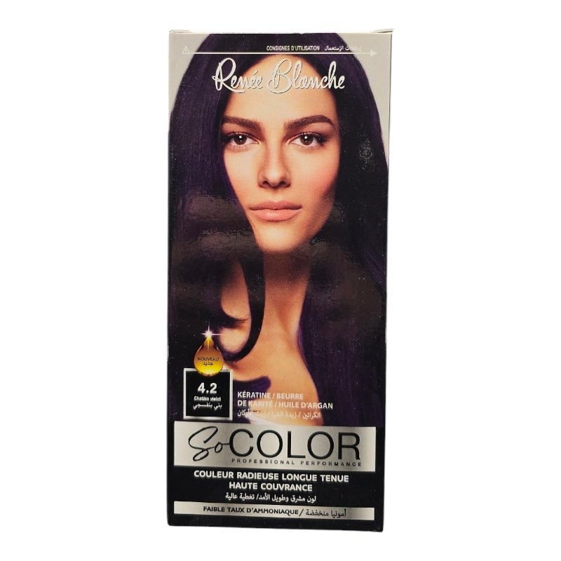 RENEE BLANCHE SO COLOR TEINTURE N*4.2