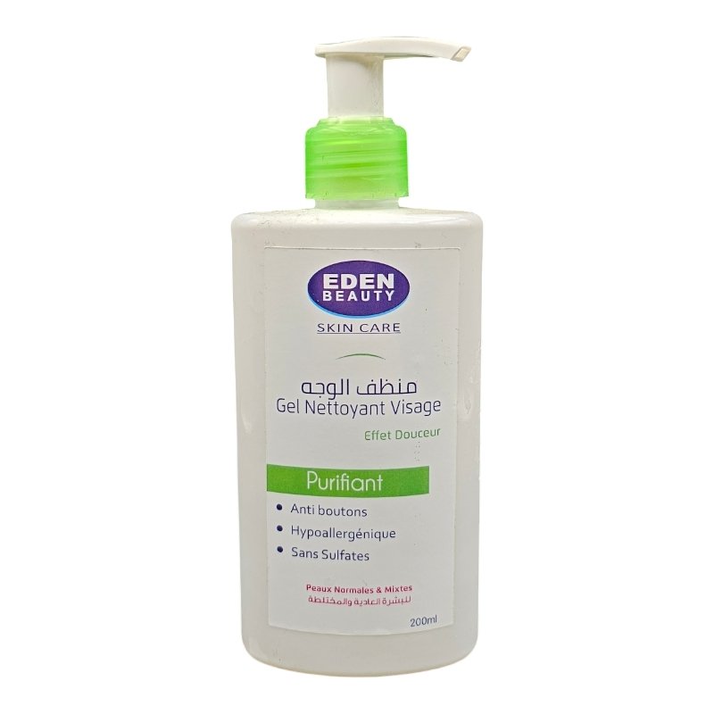 EDEN BEAUTY GEL NETTOYANT VISAGE 200ML