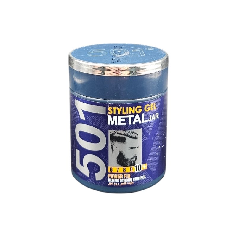 501 STYLING GEL METAL JAR 180ML