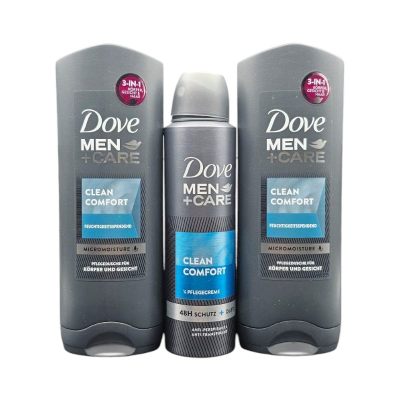 DOVE MEN COFFRET  3PCS