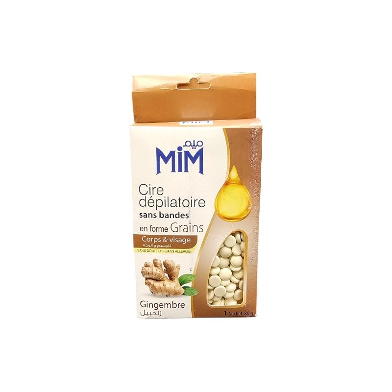 MIM CIRE DEP GRAINS GINGEMBRE 80G