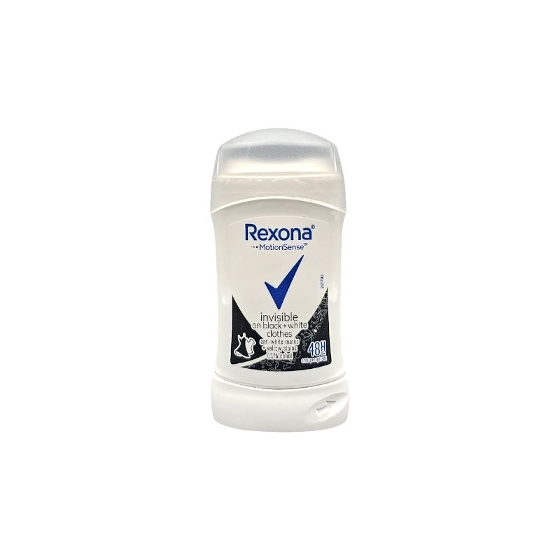 REXONA STICK SV INVISIBLE BLACK + WHITE 40G