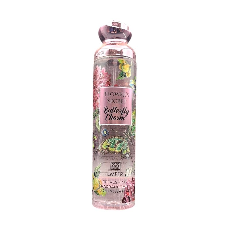 FLOWERS SECRET BUTTERFLY CHARM 250ML