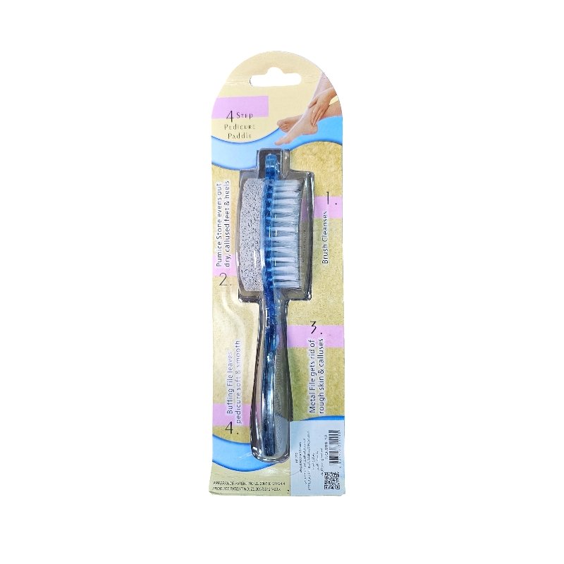 4 STEP PEDICURE PADDLE BROSSE 4EN1 28282-8 / 088-13 / 308-1