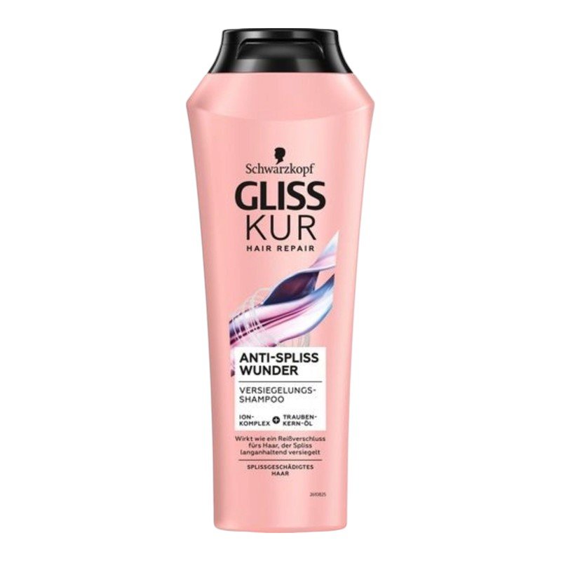 GLISS KUR SHP ANTI SPLISS WUNDER 250ML