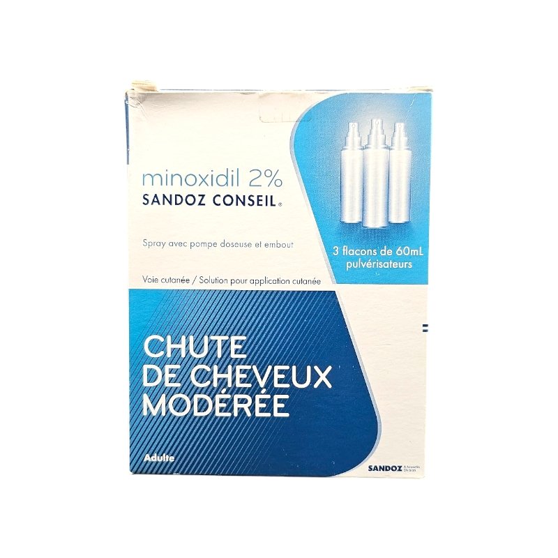SANDOZ CONSEIL MINOXIDIL 2% 60ML