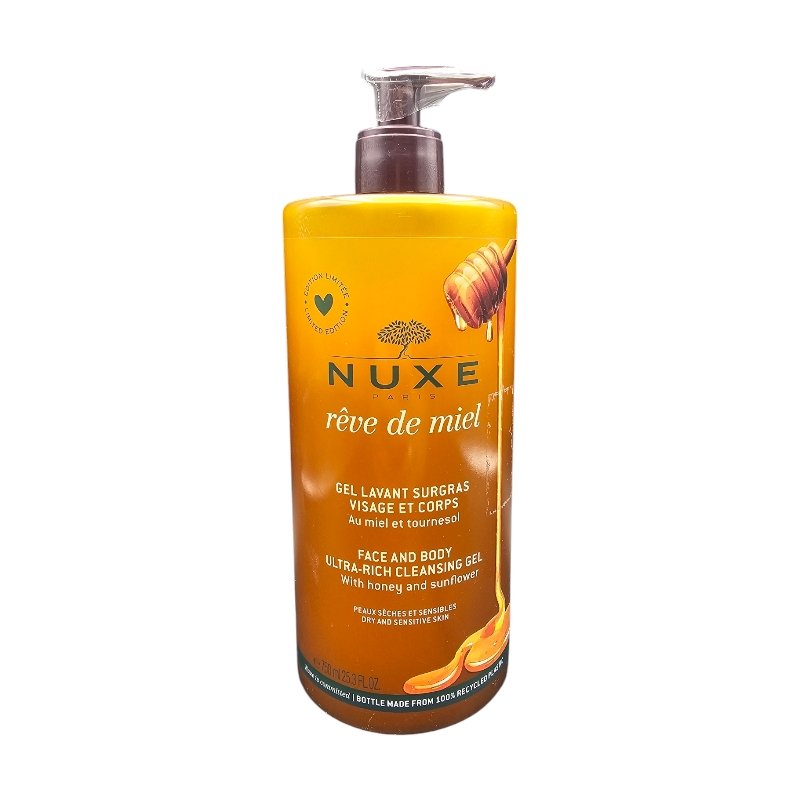 NUX GEL LAVANT SUGRAS FACE & BODY 750ML