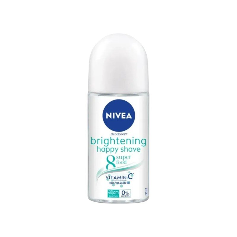 NIVEA STOCK ROLL-ON F BRIGHTENING HAPPY SHAVE 50ML