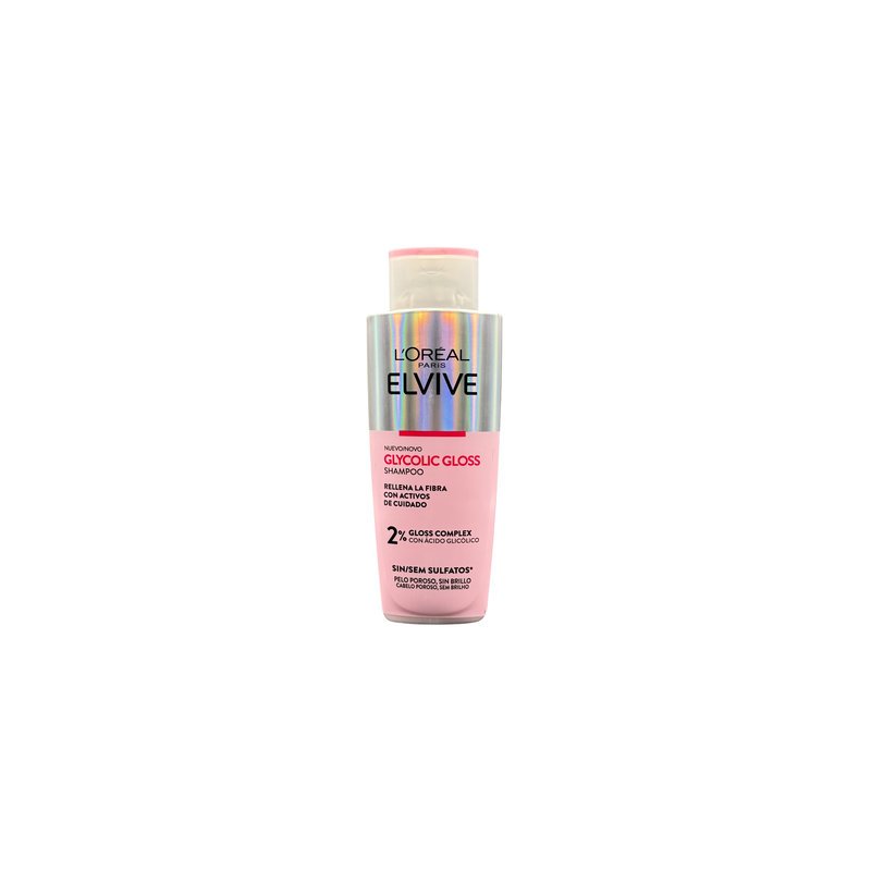 LOREAL ELVIVE SHP GLYCOLIC GLOSS 200ML