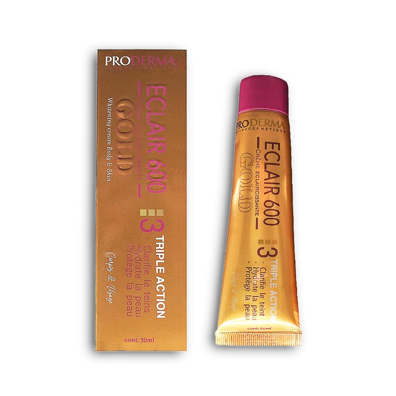 PRODERMA ECLAIR 600 GOLD 50ML