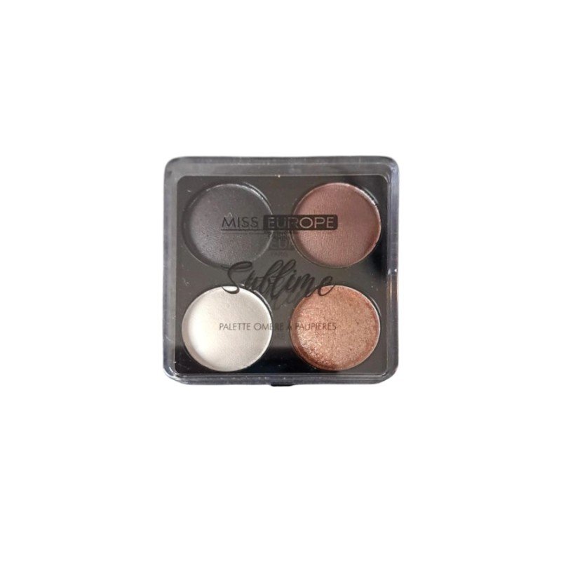 MISS EUROPE PALETTE GLITTER 4PCS