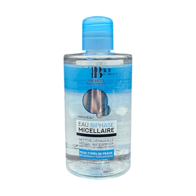 THE BEST EAU MICELLAIRE BIPHASE 240ML *BLEU*